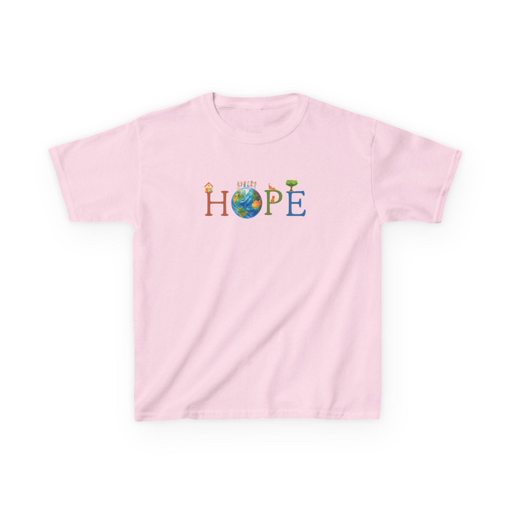 Youth “HOPE in Watercolor” T-Shirt in 5 colors
