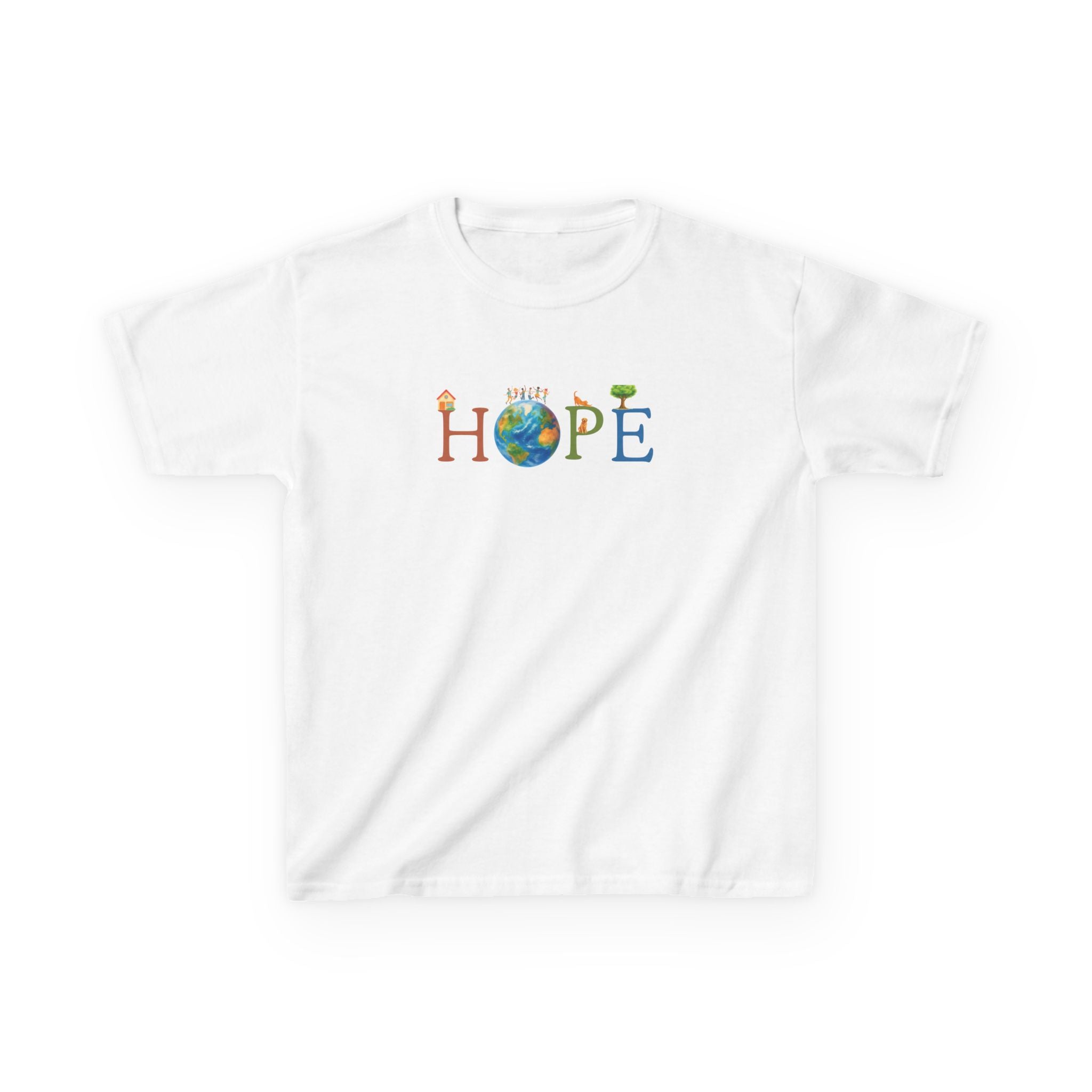 Youth “HOPE in Watercolor” T-Shirt in 5 colors