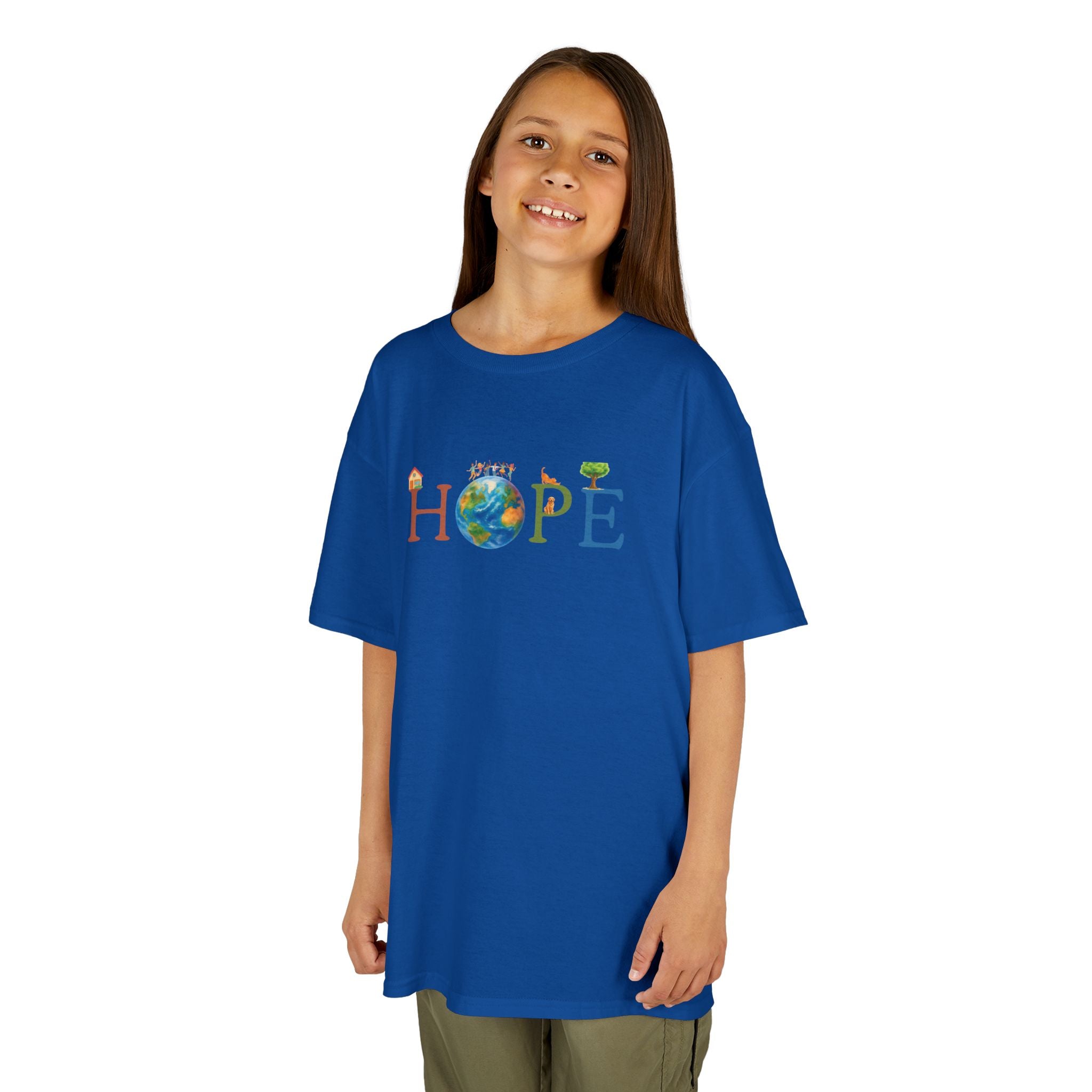 Youth “HOPE in Watercolor” T-Shirt in 5 colors