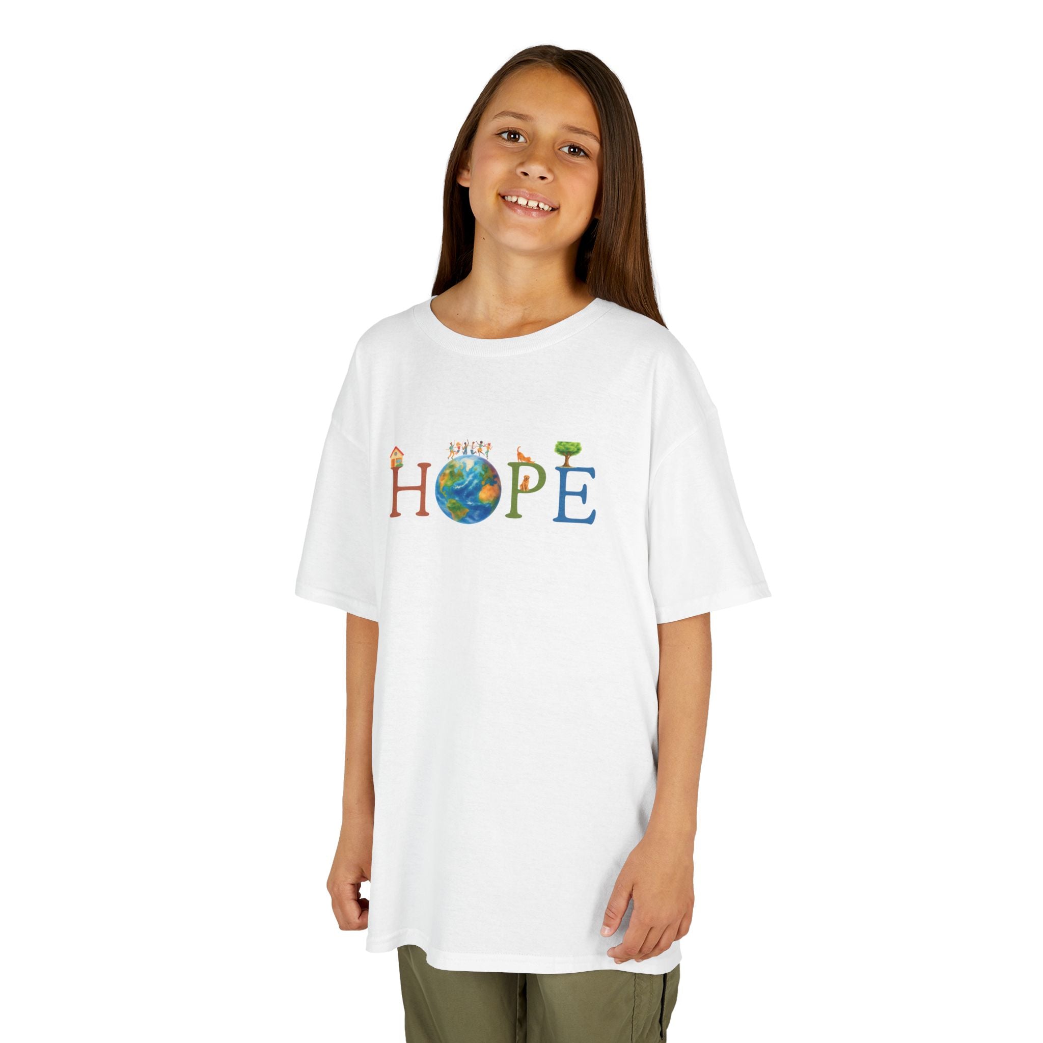 Youth “HOPE in Watercolor” T-Shirt in 5 colors