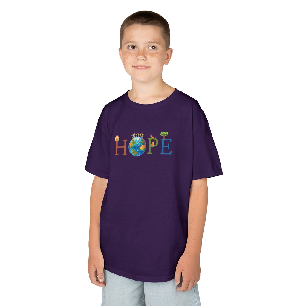 Youth “HOPE in Watercolor” T-Shirt in 5 colors