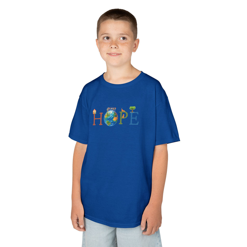 Youth “HOPE in Watercolor” T-Shirt in 5 colors