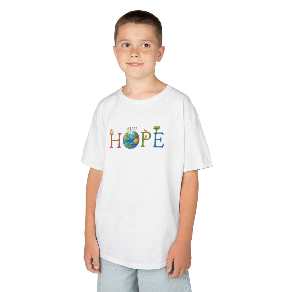 Youth “HOPE in Watercolor” T-Shirt in 5 colors