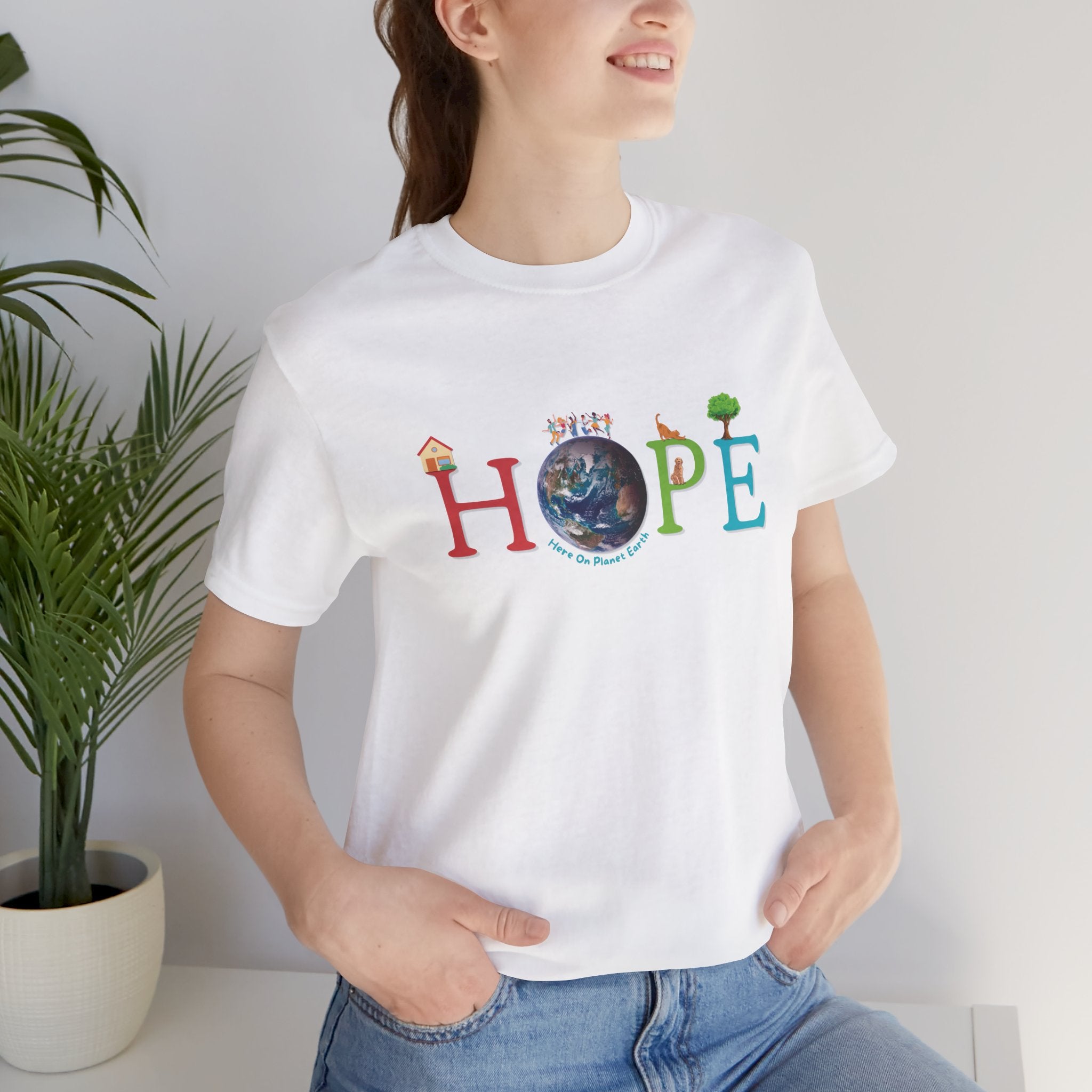 HOPE Here On Planet Earth Tee